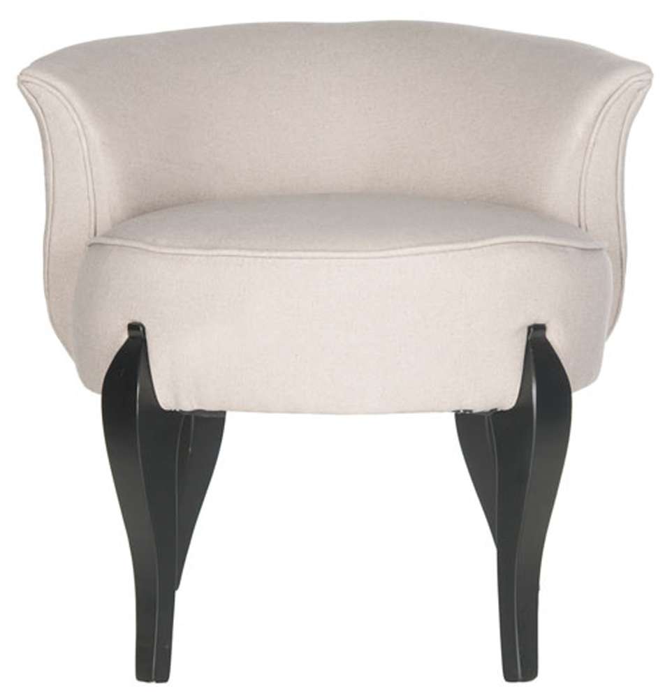 Safavieh - Mora Vanity Chair - Taupe - MCR4692A veiw 1