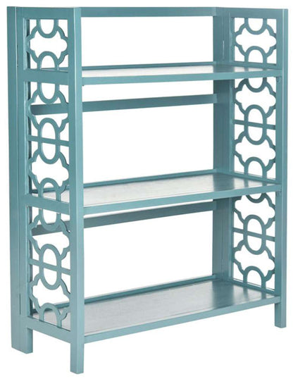 Safavieh - Natalie Small Bookcase - Teal - AMH6565D veiw 3