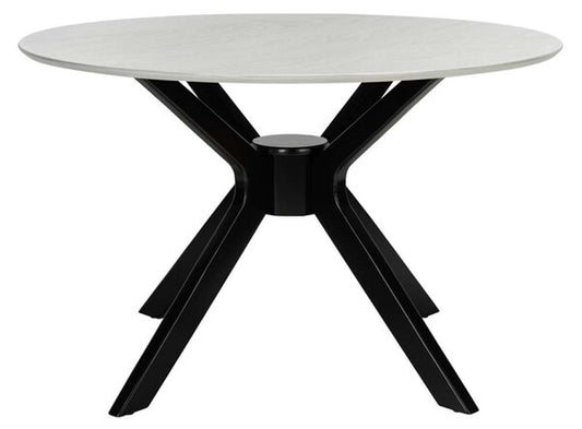 Safavieh - Nicolai Round Dining Table - Dark Grey - Black - DTB1405B veiw 1
