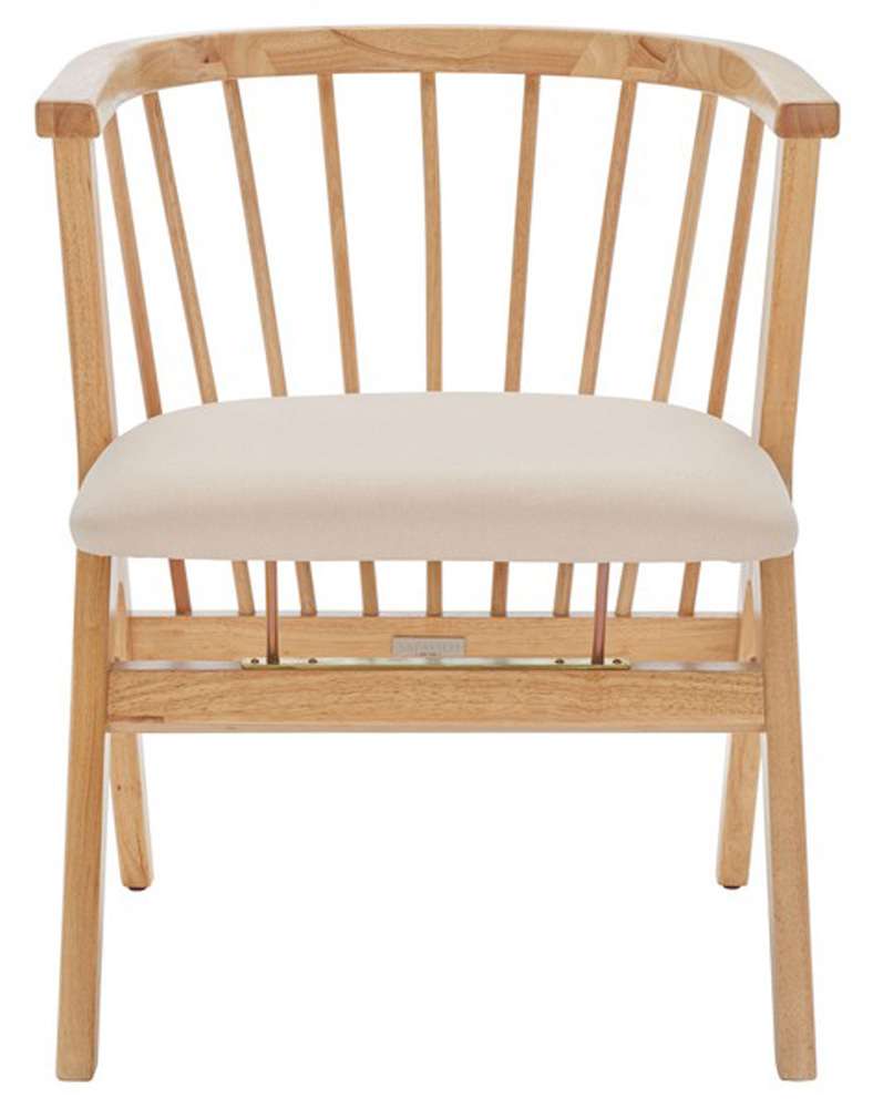 Safavieh - Noah Spindle Dining Chair - Natural  (Set of 2) - DCH1004B-SET2 veiw 1
