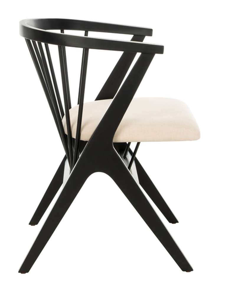Safavieh - Noah Spindle Dining Chair - White Oak - Grey  (Set of 2) - DCH1004A-SET2 veiw 4