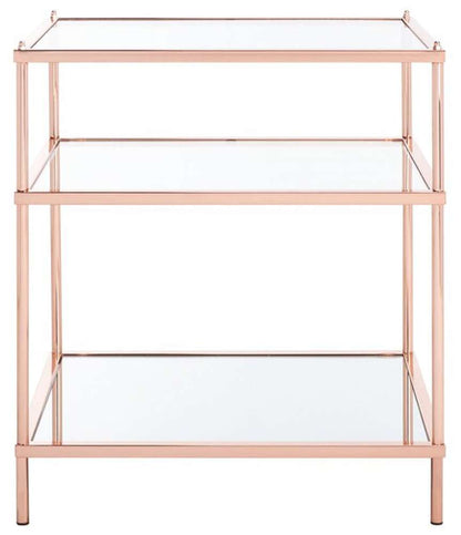 Safavieh - Noelia 3 Tier Accent Table - Rose Gold  - ACC6203E veiw 1