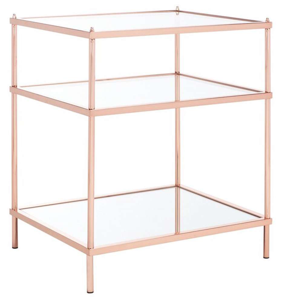Safavieh - Noelia 3 Tier Accent Table - Rose Gold  - ACC6203E veiw 3