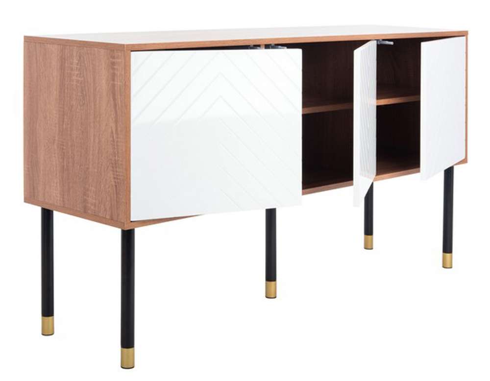 Safavieh - Oakley Media Stand - Natural - White - MED2201A veiw 3