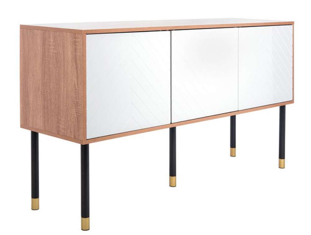 Safavieh - Oakley Media Stand - Natural - White - MED2201A veiw 4