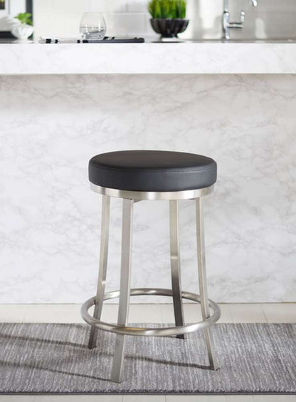 Safavieh - Obito Swivel Counter Stool - Black - BST3004B veiw 2