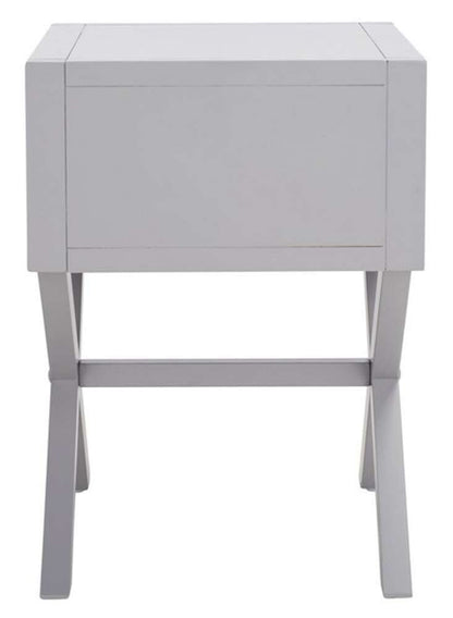Safavieh - Odilia 1 Drawer Nightstand - Grey - NST9200D veiw 5