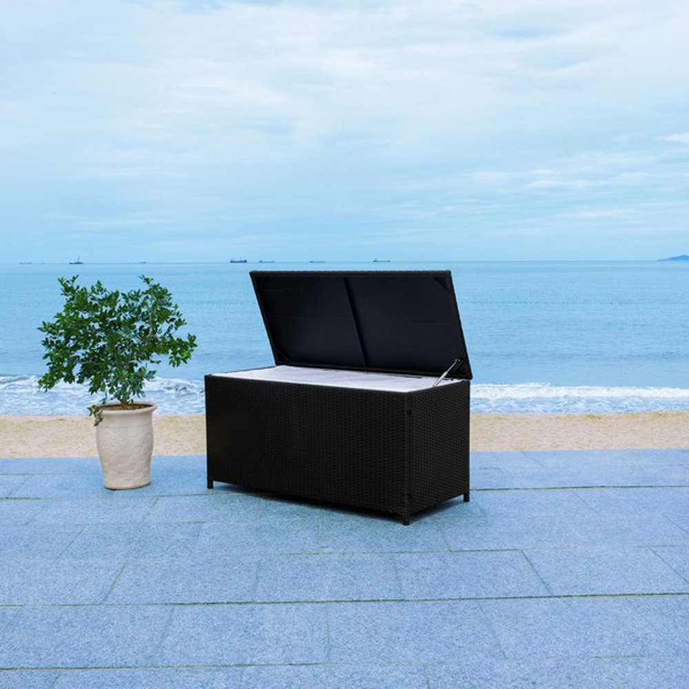 Safavieh - Oliveira Cushion Box - Black - White - PAT7709A veiw 3