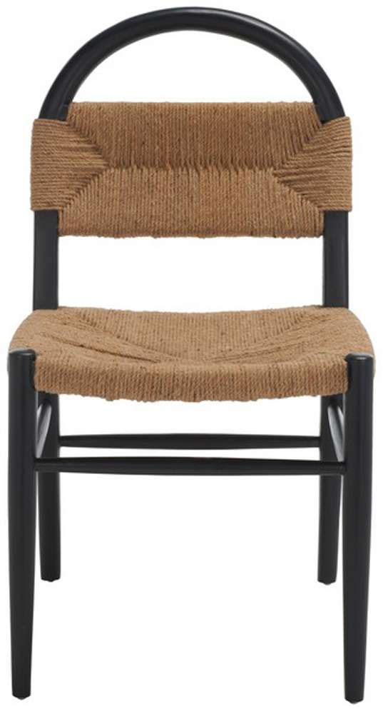 Safavieh - Ottilie Dining Chair - Black - Natural - DCH1206A veiw 1