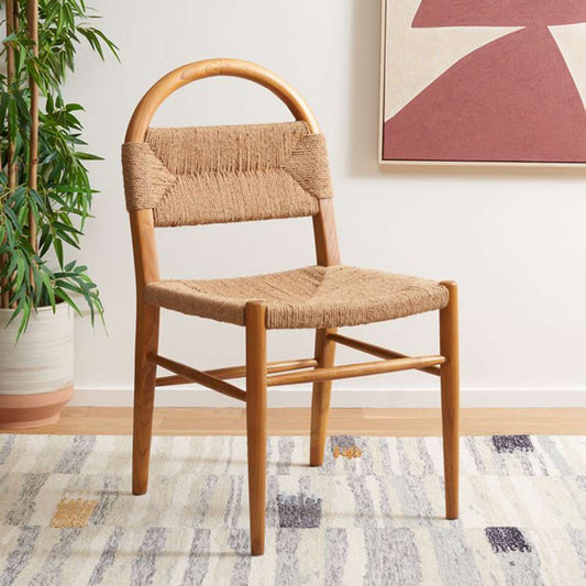 Safavieh - Ottilie Dining Chair - Brown - Natural - DCH1206B veiw 2