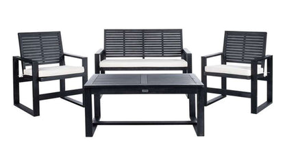 Safavieh - Ozark 4 Pc Set - Black - Beige - FOX6007E veiw 1