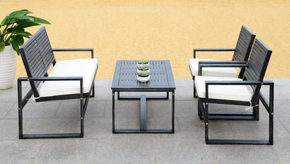 Safavieh - Ozark 4 Pc Set - Black - Beige - FOX6007E veiw 2
