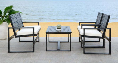 Safavieh - Ozark 4 Pc Set - Black - Beige - FOX6007E veiw 3