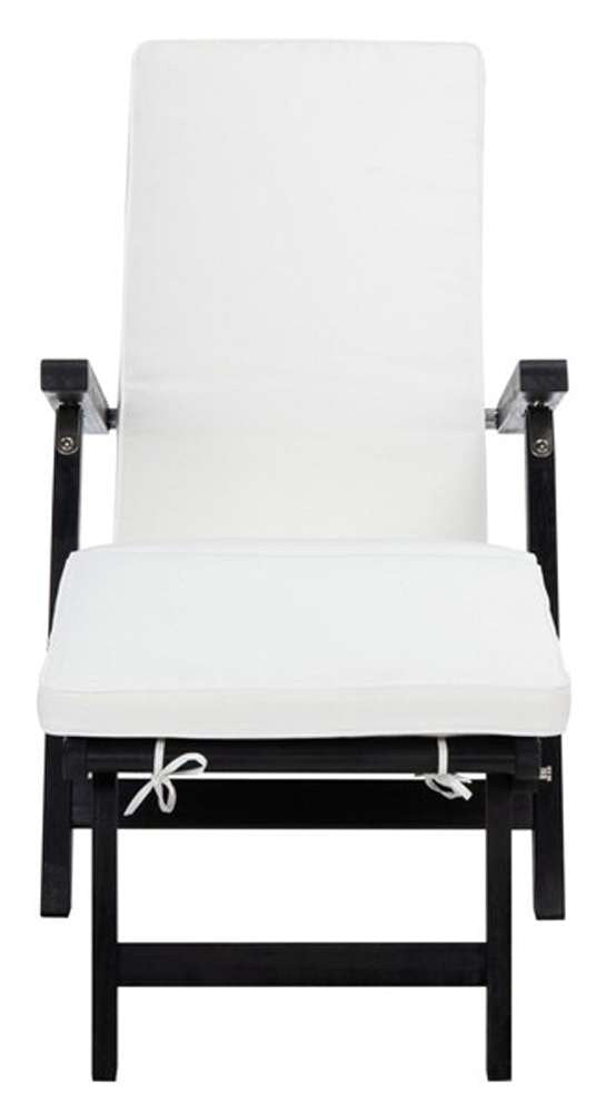 Safavieh - Palmdale Lounge Chair - Black - Beige - PAT7015G veiw 1