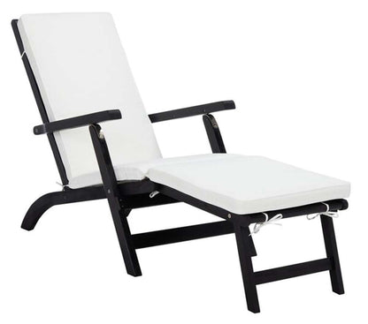 Safavieh - Palmdale Lounge Chair - Black - Beige - PAT7015G veiw 3
