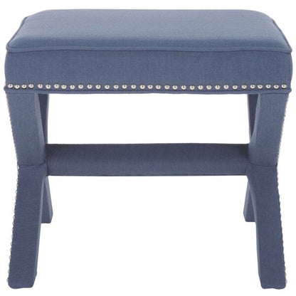 Safavieh - Palmer Ottoman - Navy - MCR4589Q veiw 4