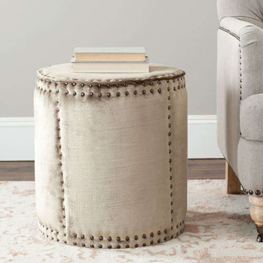 Safavieh - Paula Ottoman - Antique Sage - MCR4596A veiw 2