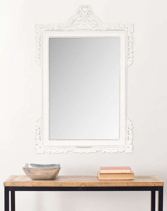 Safavieh - Pediment Mirror - Antique White - MIR5004D veiw 1