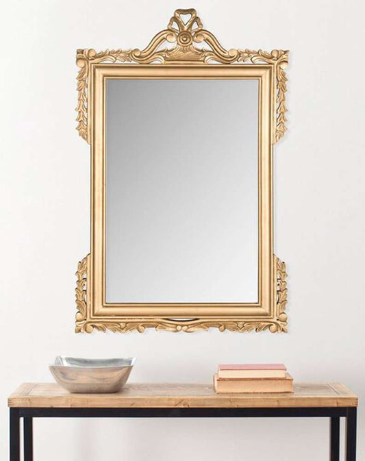 Safavieh - Pediment Mirror - Gold - MIR5004C veiw 1