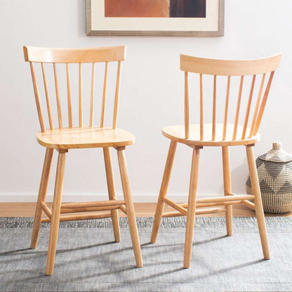 Safavieh - Providence Counter Stool - Natural  (Set of 2) - BST8505C-SET2 veiw 2