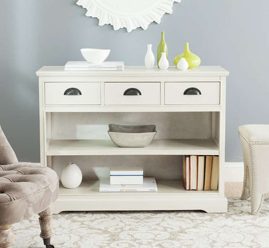 Safavieh - Prudence Bookshelf - White - AMH5727B veiw 2