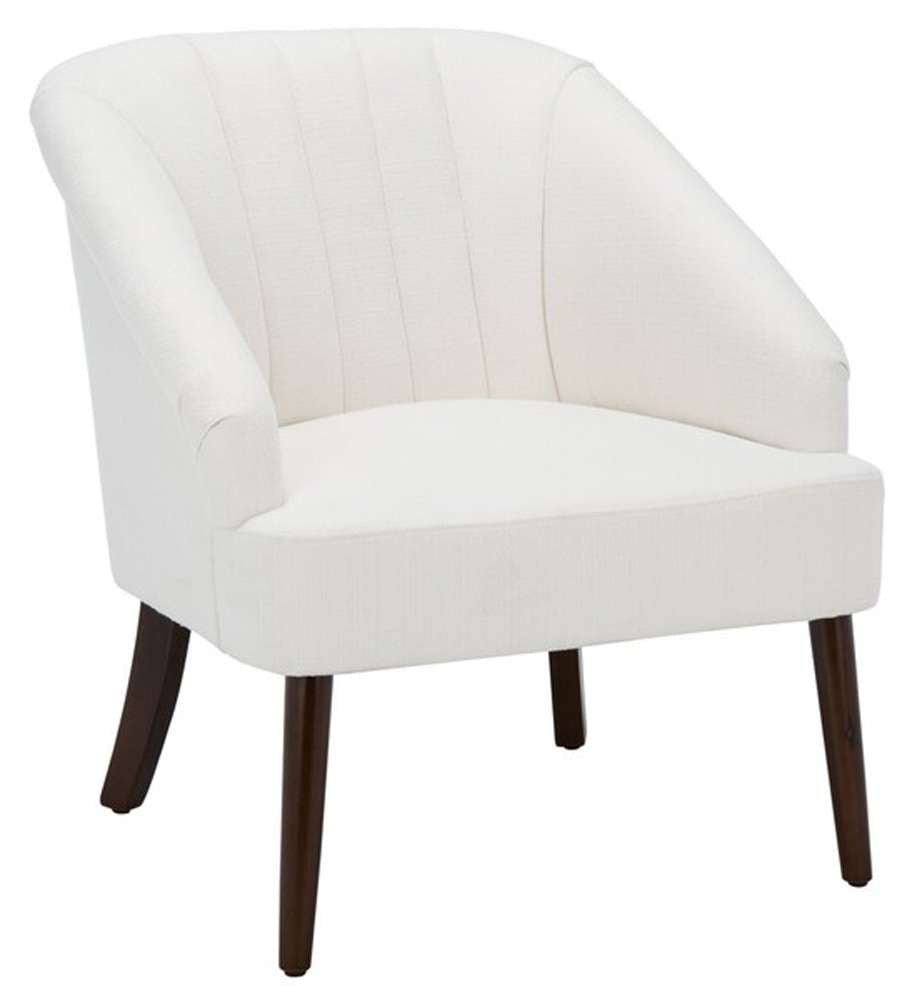 Safavieh - Quenton Accent Chair - White - ACH4002A veiw 3