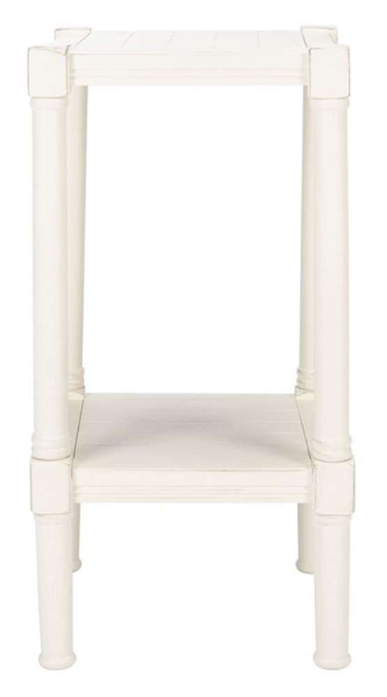 Safavieh - Rafiki Sq Accent Table - Distressed White  - ACC5709A veiw 1