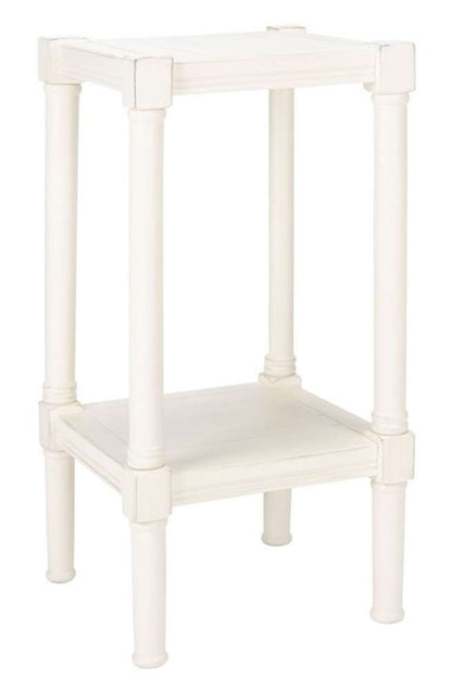 Safavieh - Rafiki Sq Accent Table - Distressed White  - ACC5709A veiw 3
