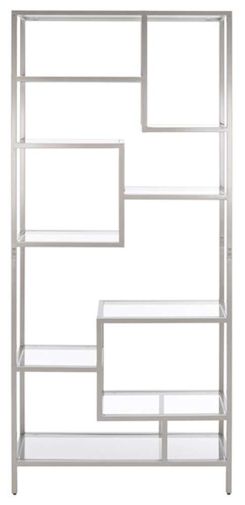 Safavieh - Ramie 9 Shelf Etagere - Silver - Clear - ETG6404B veiw 1