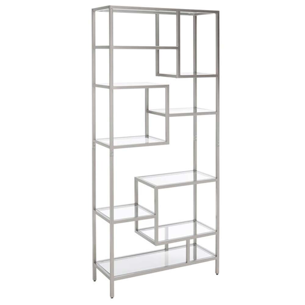 Safavieh - Ramie 9 Shelf Etagere - Silver - Clear - ETG6404B veiw 3