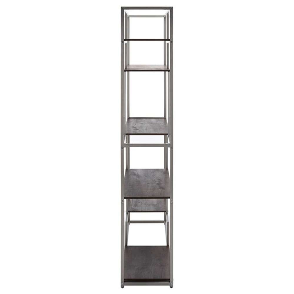 Safavieh - Rege 7 Shelf Etagere - Cocoa Walnut - Silver - ETG6402B veiw 4