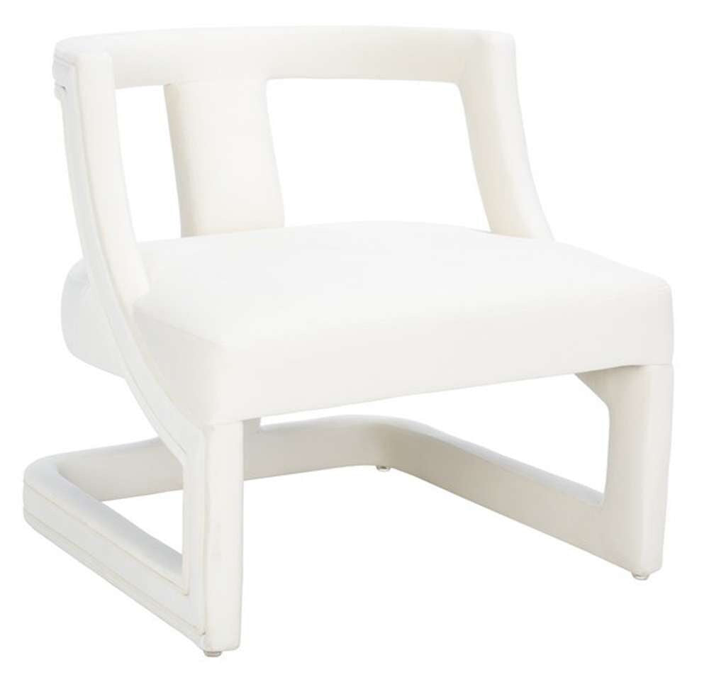 Safavieh - Rhyes Accent Chair - Creme - ACH1300A veiw 3