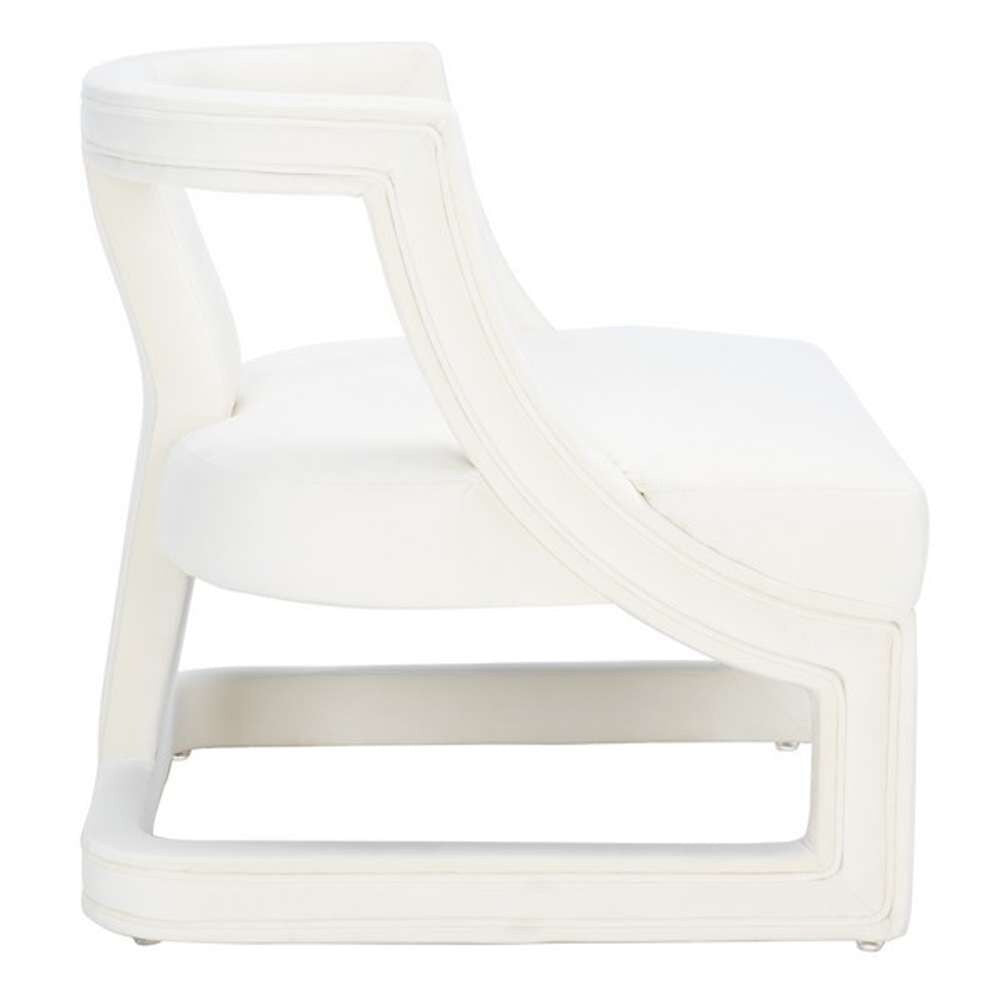 Safavieh - Rhyes Accent Chair - Creme - ACH1300A veiw 4