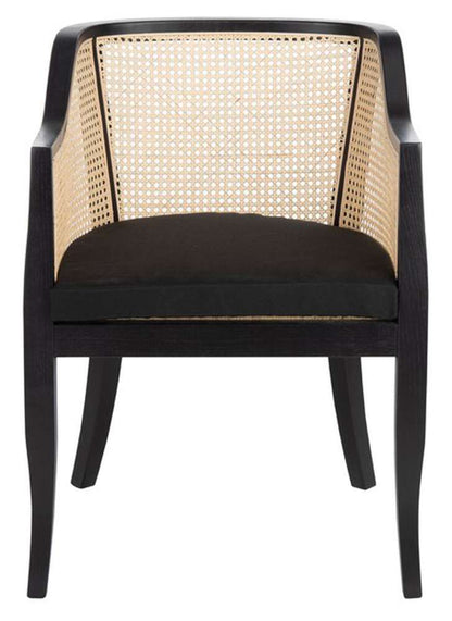 Safavieh - Rina Cane Dining Chair - Black - Natural - DCH9501D veiw 1