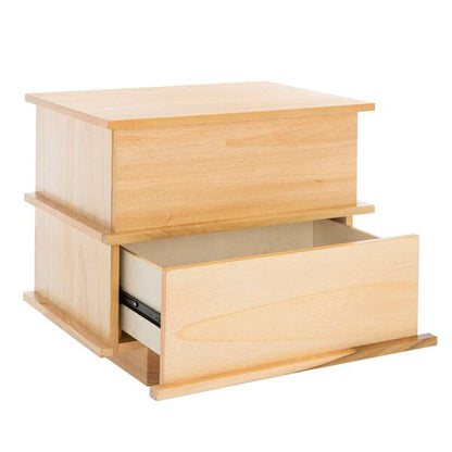 Safavieh - Rodney 2 Drawer Nightstand - Natural - NST9204B veiw 4