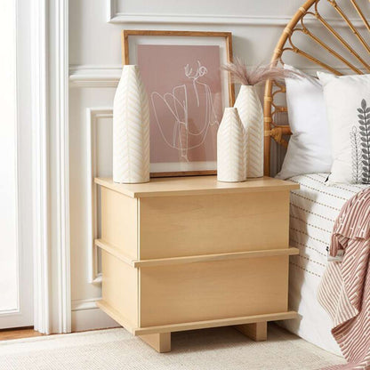 Safavieh - Rodney 2 Drawer Nightstand - White Washed - NST9204A veiw 3