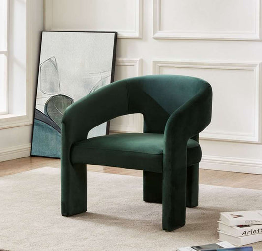 Safavieh - Roseanna Modern Accent Chair - Forest Green - SFV4780B veiw 2