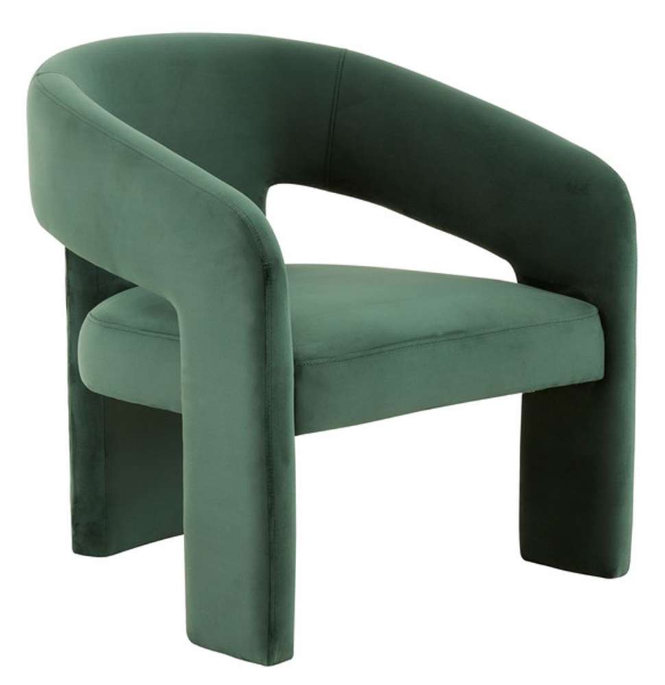 Safavieh - Roseanna Modern Accent Chair - Forest Green - SFV4780B veiw 3
