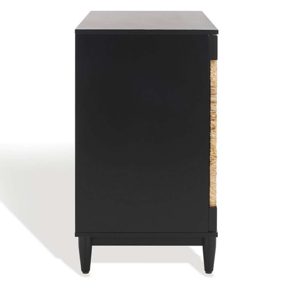 Safavieh - Roseanne Banana Stem Nightstand - Black - Natural - SFV1309A veiw 5