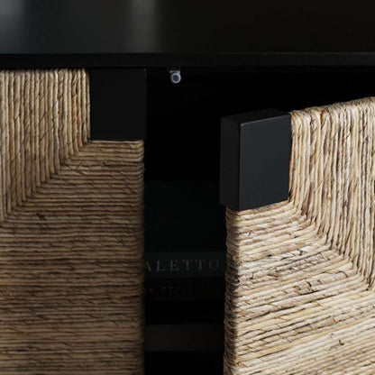 Safavieh - Roseanne Banana Stem Sideboard - Black - Natural - SFV1310A veiw 2