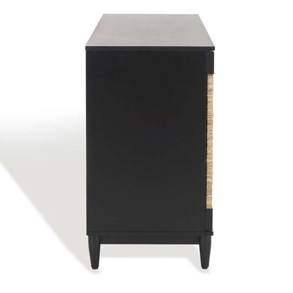 Safavieh - Roseanne Banana Stem Sideboard - Black - Natural - SFV1310A veiw 5