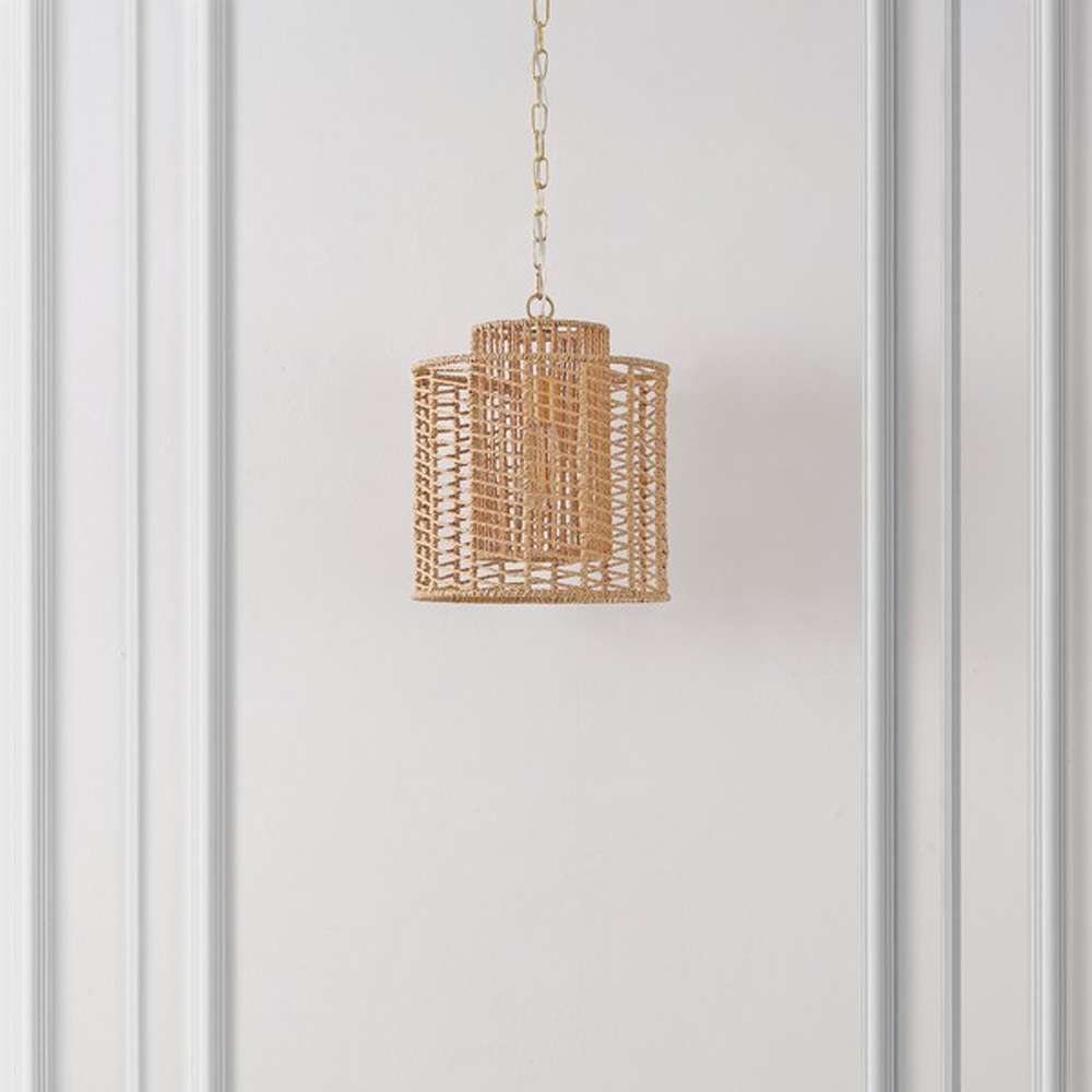 Safavieh - Ryoa 12.25in Pendant - Natural - Gold - PND4191A veiw 1