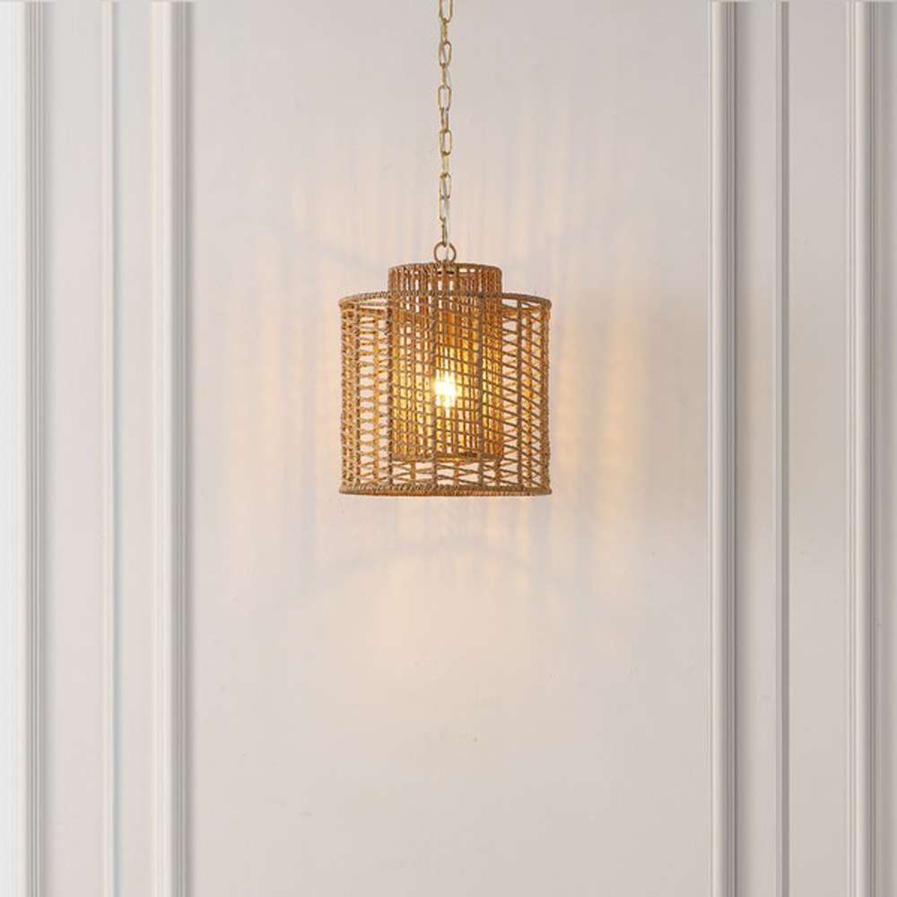 Safavieh - Ryoa 12.25in Pendant - Natural - Gold - PND4191A veiw 2