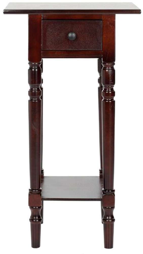 Safavieh - Sabrina End Table - Dark Cherry - AMH5704D veiw 1