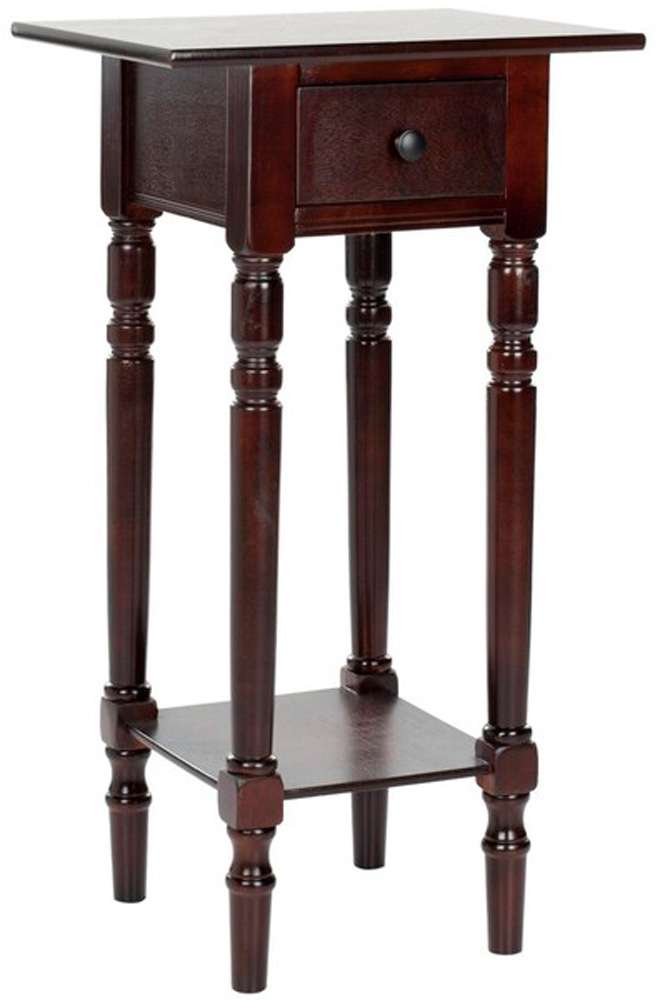 Safavieh - Sabrina End Table - Dark Cherry - AMH5704D veiw 2