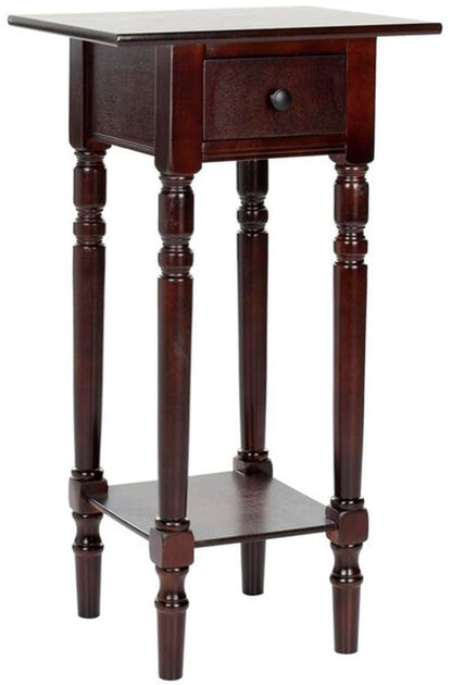 Safavieh - Sabrina End Table - Dark Cherry - AMH5704D veiw 2