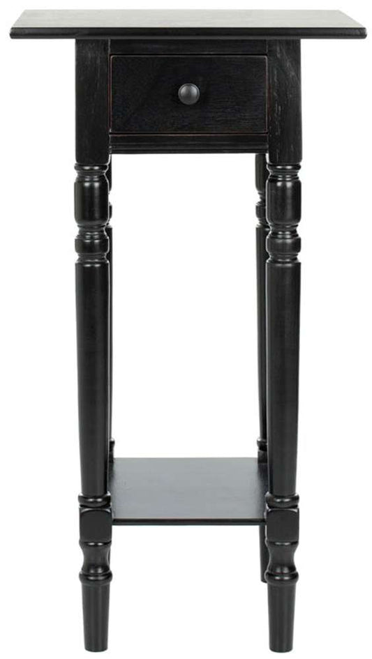 Safavieh - Sabrina End Table - Distressed Black  - AMH5704B veiw 1