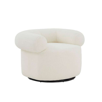 Safavieh - Sadie Swivel Accent Chair - Ivory - SFV5045A veiw 4