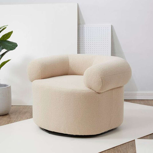 Safavieh - Sadie Swivel Accent Chair - Sand - SFV5045B veiw 2