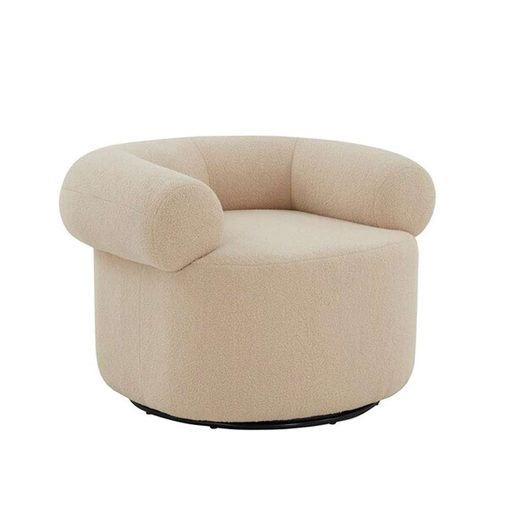 Safavieh - Sadie Swivel Accent Chair - Sand - SFV5045B veiw 3